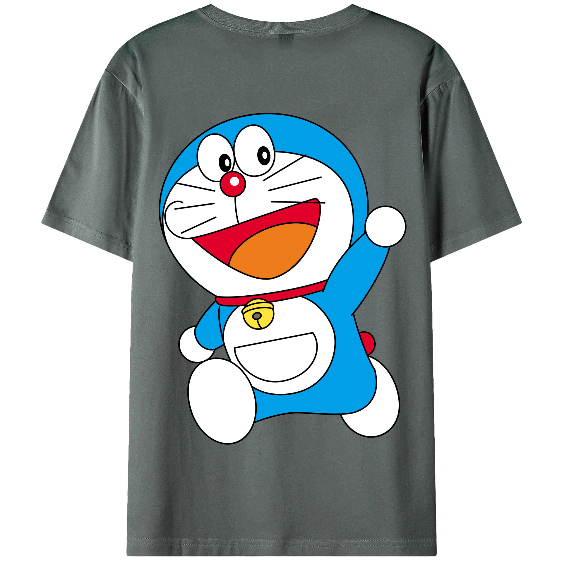 （画像用） ドラえもん Doraemon 綿100％半袖Tシャツ（背面プリント）
